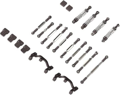 RitoeasySports RC Car Upgrade Kit ، مع قضيب سحب الامتصاص الصدمات ، ل C24 C14K C24K RC CAR (TI) ترقيات in Kuwait