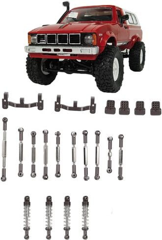 RitoeasySports RC Car Upgrade Kit ، مع قضيب سحب الامتصاص الصدمات ، ل C24 C14K C24K RC CAR (TI) ترقيات in Kuwait