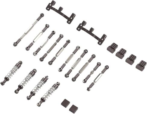 RitoeasySports RC Car Upgrade Kit ، مع قضيب سحب الامتصاص الصدمات ، ل C24 C14K C24K RC CAR (TI) ترقيات in Kuwait