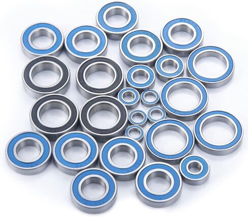 26pcs الصلب الكامل للمطاط محمل كرة محمل للاصدة 1/5 من أوتوب أوتوب 8S أجزاء الترقية in Saudi Arabia