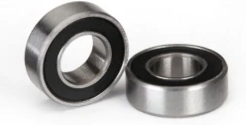 TRAXXAS 5117A محامل كرة مغلقة من المطاط الأسود (6x12x4mm) (زوج) مركبة in Kuwait