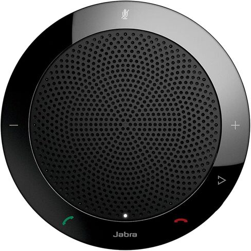 طراز JABRA 7410-209 يتحدث 410 مكبر صوت USB: حل التوصيل والتشغيل مع جودة الصوت المتميزة ، والتوافق الكامل مع جميع أجهزة الكمبيوتر ، وأنظمة UC وعملاء VoIP ، ومؤشرات LED (متجددة) in Saudi Arabia