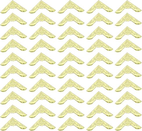 PATIKIL 23 مم زوايا الكتب المعدنية ، 100pcs زوايا الصور الكتب الزوايا الحامي الرجع in Saudi Arabia
