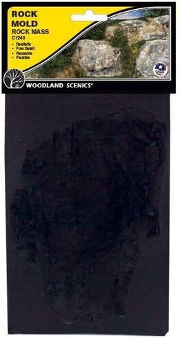 Woodland Scenics C1240 Casting Mould Large Rugged Rock Plaster Casting Mould Stone Moulds for Diorama and Model Railway Gauge Z N TT H0 G in Saudi Arabia