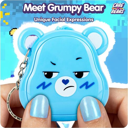 Care Bears Digital Pet - Share Bear Nano Pet with Care Features, 1.4" Inch Screen, Handheld Interactive Virtual Pets for Kids, Collectible Electronic Toy, Battery Included in Kuwait