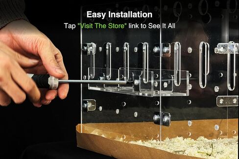 Guinealoft ™ Food Feeder - قل وداعًا للأوعية التقليدية! التغذية النهائية للحيوانات الأليفة الصغيرة مثل خنازير غينيا والأرانب والشينشيلات. صممه وصنعه أصحابها المحنك - غينيا دور علوي حصري in Kuwait