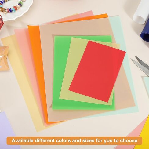 Meccanixity 100 ورقة ورقة رقصة اللون 4 "× 6" ، 100GSM شفافة صفائح قابلة للطباعة للطباعة لطباعة دعوات الزفاف طابعة ليزر الحبر ، الوردي in Kuwait