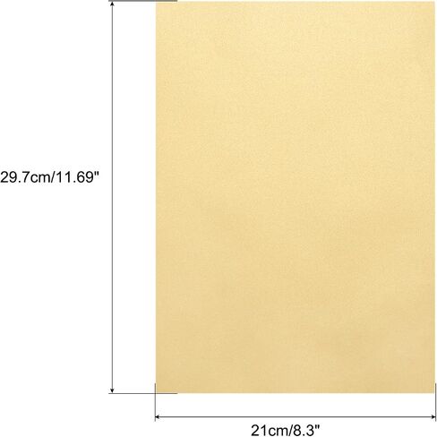 Meccanixity Colored Vellum Paper ، 20 ورقة شفافية صفراء برتقالية 11.7 × 8.2 ورقة رقصة قابلة للطباعة ، أوراق الرقص الشفافة لطباعة دعوات الزفاف ، طابعة ليزر الحبر الطائر in Kuwait