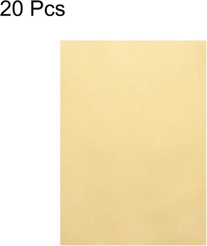 Meccanixity Colored Vellum Paper ، 20 ورقة شفافية صفراء برتقالية 11.7 × 8.2 ورقة رقصة قابلة للطباعة ، أوراق الرقص الشفافة لطباعة دعوات الزفاف ، طابعة ليزر الحبر الطائر in Kuwait