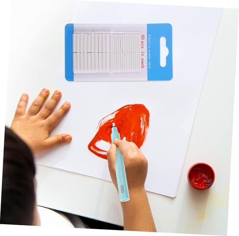 100Pcs Electric Eraser Refills Eraser Cores for Students Drawing Sketching Replacement Cores for Battery Operated Safe in Saudi Arabia