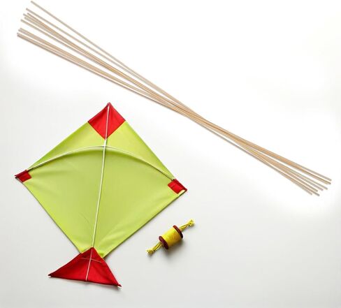 Vosarea 10pcs kite support sticks diy kite making for Kids Bamboo Weaving Craft for Children in Kuwait