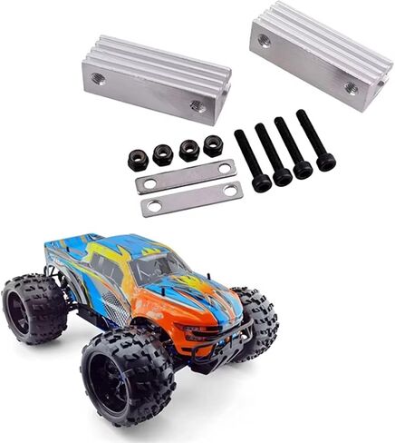 متوافق مع HSP 94972 1/8 RC CAR Upgrade Parts Accessories Metal Engine Mount in Kuwait
