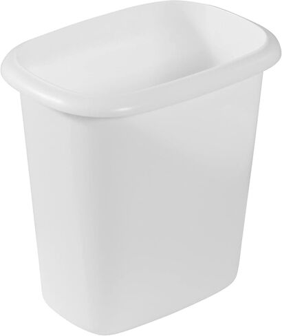 رطبات الغرور سلة المهملات CAN/Wastebasket 1.5 جالون/6 كبار السن من أبيض تحت العداد/المطبخ/غرفة/غرفة نوم/حمام in Saudi Arabia