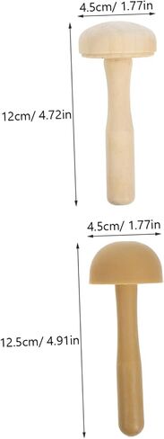 Veemoon 6pcs Mushroom Roller Ink Rubbing Tool for Printmaking Wood and Plastic Construction for Student Art Supplies and Creative Projects in Saudi Arabia