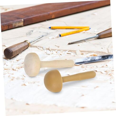 Veemoon 6pcs Mushroom Roller Ink Rubbing Tool for Printmaking Wood and Plastic Construction for Student Art Supplies and Creative Projects in Saudi Arabia