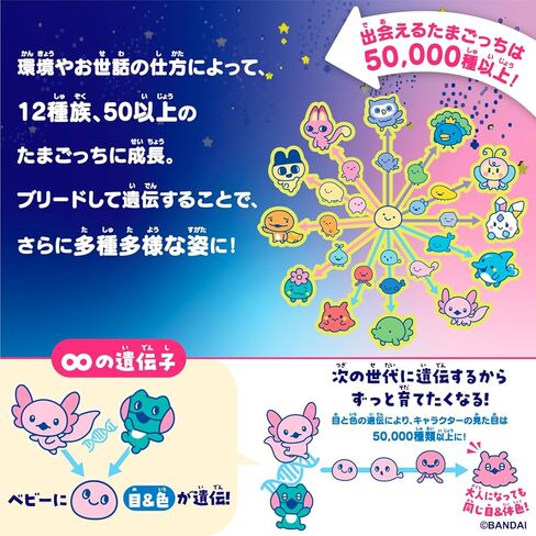 Bandai Tamagotchi Paradise Pink Land للأعمار 6 وما فوق in Saudi Arabia