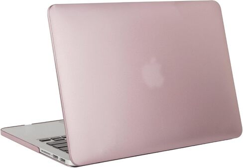 MOSISO Plastic Hard Shell Case Cover Only Compatible Older Version MacBook Pro Retina 15 Inch (Model: A1398) (2015 - end 2012 Release), Black in Saudi Arabia