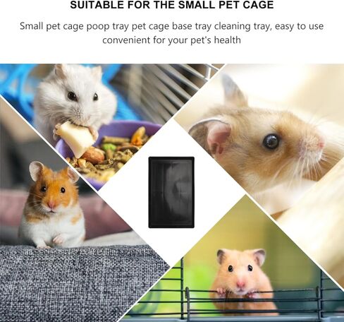 Dog Crate Pan, Plastic Pet Cage Base Tray, Leakproof Replacement Bedpan, Odor Resistant, Hygienic and Safe in Saudi Arabia
