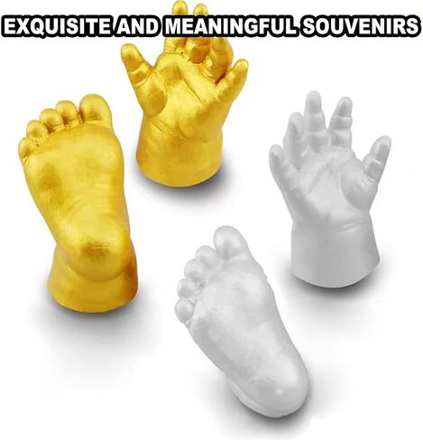 Hand Casting Kit,Sculpture Hand Molding Kit Anniversary Birthday Gifts for New Born in Kuwait