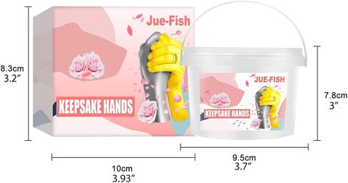 Hand Casting Kit,Sculpture Hand Molding Kit Anniversary Birthday Gifts for New Born in Kuwait