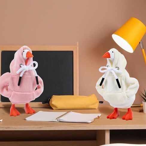 2 PCS Halloween Desk Goose Outfits 7 Inges ، Mini Desk Goose Clother Hoodie Ghodie Hoodie 7 Inch Porch Goose Costum in Kuwait