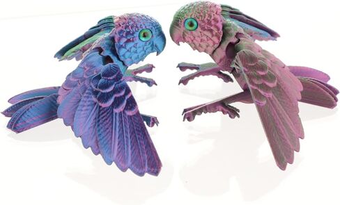 2 PCS 3D Printed Parrot ، 3D Printed Animals ، Didget Toy Desk ، للبالغين in Kuwait