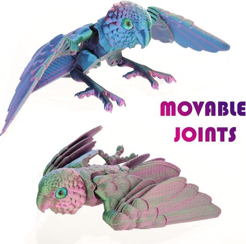 2 PCS 3D Printed Parrot ، 3D Printed Animals ، Didget Toy Desk ، للبالغين in Kuwait
