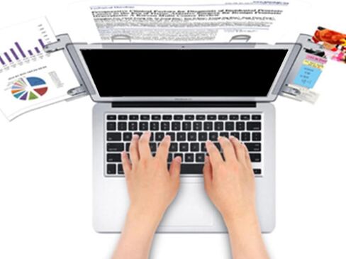 Document Holder Clip for Typing Reading Document Note Organiser Document Paper Holder for Laptops in Saudi Arabia