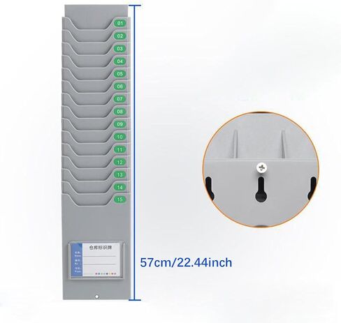 حامل بطاقة الوقت ، مسجل كشوف المرتبات ، يسهل تعليقه لحضور الوقت ، حامل بطاقة الوقت ، مع 30 فتحات الجيب in Kuwait