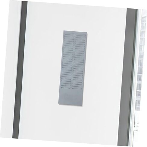 Gatuida Wall-mount Cards Holder Rack with Slots Plastic Organizer for Office Warehouse Retractable Card Rack for Attendance and Classification Labels Easy Wall Installation in Saudi Arabia