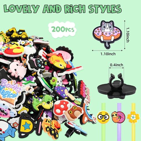 200pcs قطرات القلم الرصاص ، سحر قلم رصاص لطيف للطلاب مدرس مدرس للمدرسة السائبة متعة القلم السحر العليا ، PVC أقلام الملحقات الملحقات عشوائي أقلام الرصاص ديكور الفصول الدراسية جوائز جوائز الهدايا in Kuwait