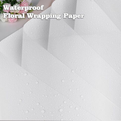 Fesorsi 20 Sheets ورقة زهرية سوداء ، ورق لف زهرة باقة مع 48 قطعة ثلاثية الأبعاد الفراشة الذهب ، وورقة تغليف الزهرة مناسبة لصنع باقات ، وترتيبات الأزهار DIY in Kuwait