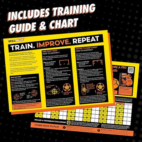 التدريب على إطلاق النار على كرة القدم النرد (2 أجهزة الكمبيوتر) - هدايا كرة القدم للأولاد 8-12 لتحسين مهارات إطلاق النار في كرة القدم - معدات التدريب على كرة القدم الأولاد والبنات (زهر الرصاص) in Kuwait