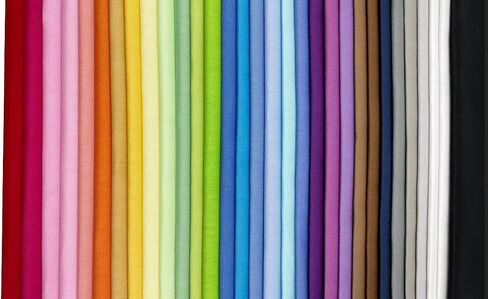 31pcs حزم الأقمشة القطنية متعددة الألوان 10 "x8" ، ألوان صلبة الأقمشة المختلطة عبارة عن قطعة قماش مترقعة للخياطة ، اللحف ، DIY ، سجل القصاصات ، العمل اليدوي ، 31 لونًا (25x20 سم × 31pcs) in Kuwait