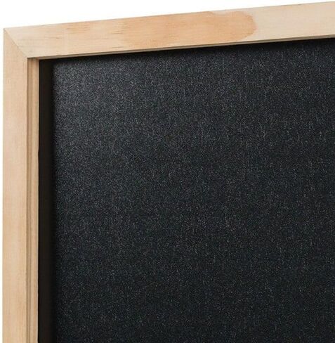 Mastervision Black Chalk Board ، 12 "× 18" ، إطار خشب الصنوبر ، طقم تركيب الحائط ، رائع مع علامات الطباشير والطباشير السائل in Saudi Arabia
