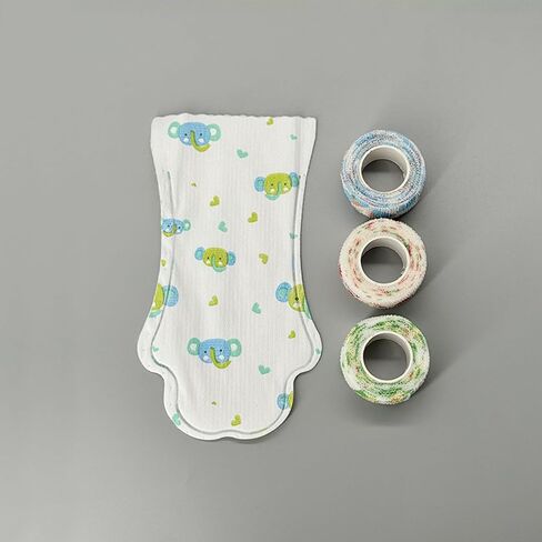 Disposable Dog Booties,20PCS Disposable Dog Socks to Stop Licking with Adjustable Self Adhesive Bandage,Pet Shoes Foot Covers Paw Protectors for Dogs Cats Indoor & Outdoor Walking (Blue Green, S) in Kuwait