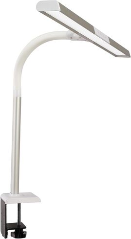 OttLite LED Desk Lamp with Sturdy Clamp - Extra Wide Lighting, Dimmable with 5 Brightness Settings & Energy Efficient Natural Daylight LEDs for Home Office, Computer Desk, Dorms & Workbench in Kuwait