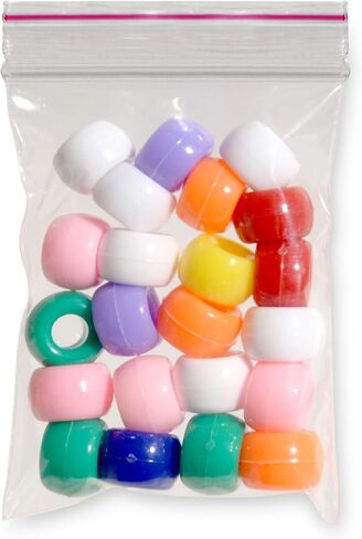 1.5 x 2 Inch Zip Top Resealable Clear Poly Plastic Storage Bags, 2.0 Mil, Reclosable, Ziplock, Zipper Lock Seal Travel Baggies (25000 Bags) in Saudi Arabia