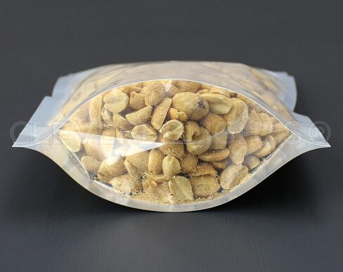 CleverDelights Gold/Clear Stand Up Pouches - 8oz - 1000 Pack - 6 "× 9" × 3 " - حقيبة قابلة للاستمتاع in Saudi Arabia