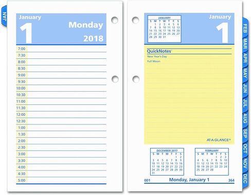 AT-A-GLANCE E51750 QuickNotes Calendar Calendar Rechill ، 3 1/2 × 6 ، 2016 in Saudi Arabia