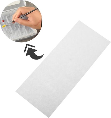 Lurrose 100pcs Water Pad Palette Paper Wet Palette Paper for Model Painting Watercolor for DIY Art in Saudi Arabia
