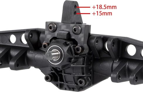ألياف الكربون الخلفية الخلفية الصعود UTB10 anti anti anti mount for portal portal محور محور المحور 1/10 RC Crawler LCG Comp Builds (Riser واحدة) in Saudi Arabia
