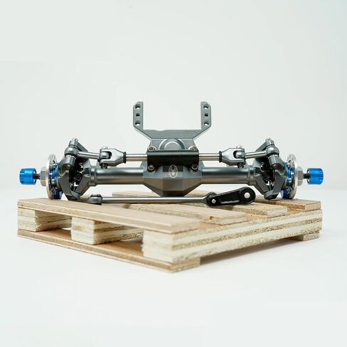 LGRP Little Guy Racing Parts RC Car Truck SCX24 1/24 Spider 9 ™ Signature Series Front Axle مع مجموعة إطار شركات ، مجموعة إطار إخراج ، مجموعة هيكل RIPPER LGS9F001 in Kuwait