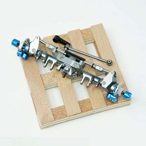 LGRP Little Guy Racing Parts RC Car Truck SCX24 1/24 Spider 9 ™ Signature Series Front Axle مع مجموعة إطار شركات ، مجموعة إطار إخراج ، مجموعة هيكل RIPPER LGS9F001 in Kuwait