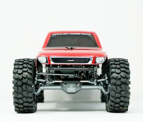 LGRP Little Guy Racing Parts RC Car Truck SCX24 1/24 Spider 9 ™ Signature Series Front Axle مع مجموعة إطار شركات ، مجموعة إطار إخراج ، مجموعة هيكل RIPPER LGS9F001 in Kuwait