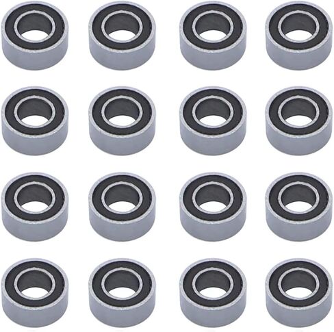Compatible with FMS for FCX24 for Power for Wagon 1/24 RC Crawler Upgrade Parts 24PCS Steel Sealed Bearing Kit RC Car Accessories in Saudi Arabia