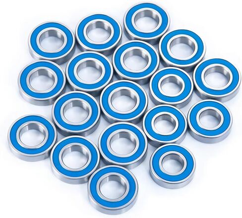 متوافق مع dbxl-e للصحراء لعبوع العربات التي تجرها الدواب 1/5 RC بقطع غيار سيارة 18pcs الكرة تحمل المطاط الفولاذ مختومة لقطع الغيار سيارة RC Mini RC RC Car Accessories in Saudi Arabia