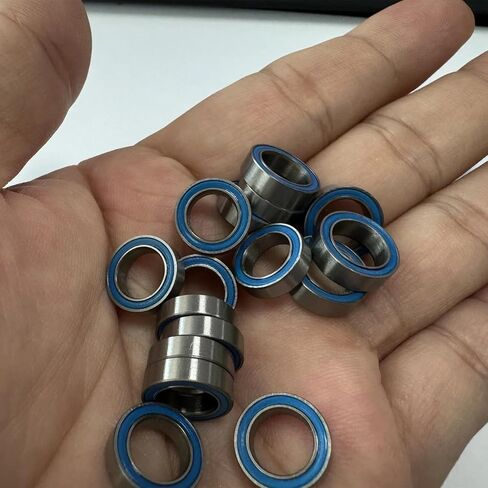متوافق مع ARRMA للجرانت ل GROM 1/18 RC CAR Parts Parts Accessories 16pcs Rubber Sealed Ball Ball Absories RC (Black) in Saudi Arabia