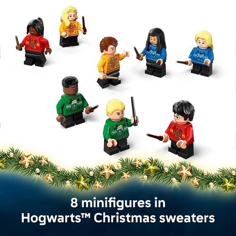 Lego Harry Potter Advent Calendar 2025 Kids Toy - العد التنازلي للبنين والبنات ، 7+ - 24 مفاجآت قابلة للبناء ، بما في ذلك Harry و Draco & Luna Minifigures - فكرة هدية الأطفال لعيد الميلاد - 76456 in Saudi Arabia
