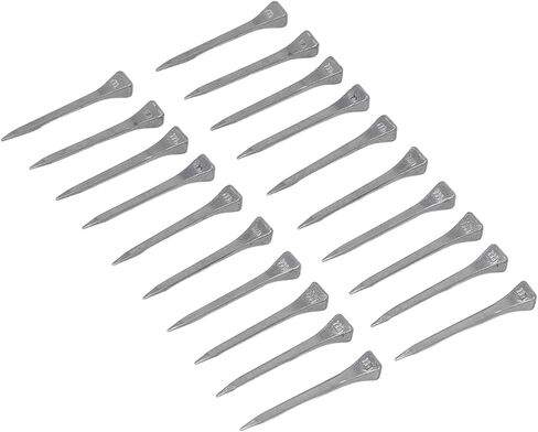 Akozon 250 PCS Premium Horseshoe Nails عالية الشد قوة ومرونة ممتازة الأظافر الصلب المصنوعة لأحذية الخيول (E2) in Saudi Arabia